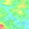 Mappa topografica Saint-Jacques, altitudine, rilievo