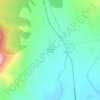 Mappa topografica San Andrés de Soria, altitudine, rilievo