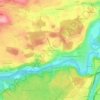 Mappa topografica Herrenschwanden, altitudine, rilievo