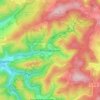 Mappa topografica Rehringhausen, altitudine, rilievo