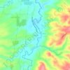 Mappa topografica Dapok, altitudine, rilievo