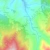 Mappa topografica Morigliassi, altitudine, rilievo