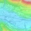 Mappa topografica Nigola, altitudine, rilievo