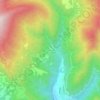 Mappa topografica Dalli di sotto, altitudine, rilievo