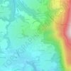 Mappa topografica La Rossière, altitudine, rilievo