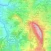 Mappa topografica Cà Balda, altitudine, rilievo