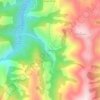 Mappa topografica L.lamosu, altitudine, rilievo