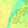 Mappa topografica Ūziņi, altitudine, rilievo