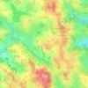 Mappa topografica Seilhac, altitudine, rilievo