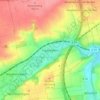 Mappa topografica Ingersleben, altitudine, rilievo