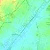Mappa topografica La Maison Blanche, altitudine, rilievo