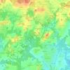 Mappa topografica Kermadio, altitudine, rilievo
