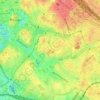 Mappa topografica Celio, altitudine, rilievo