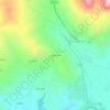 Mappa topografica Coppolicchio, altitudine, rilievo
