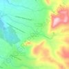 Mappa topografica San Nicolás Tlaminca, altitudine, rilievo