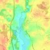 Mappa topografica Sühlen, altitudine, rilievo