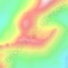 Mappa topografica Nuussuup Qaqqaa, altitudine, rilievo