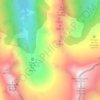 Mappa topografica Egion, altitudine, rilievo