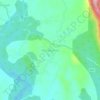 Mappa topografica Dharmasthala, altitudine, rilievo