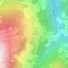 Mappa topografica Les Masses, altitudine, rilievo