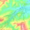 Mappa topografica Fornace, altitudine, rilievo