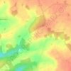 Mappa topografica Chantegeay, altitudine, rilievo