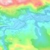 Mappa topografica Panes, altitudine, rilievo