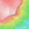 Mappa topografica Нагой-Кош, altitudine, rilievo