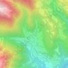 Mappa topografica Lanza, altitudine, rilievo