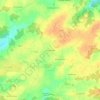 Mappa topografica Bousseronde, altitudine, rilievo