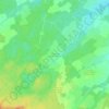 Mappa topografica Lotissement du Gué l'Évêque, altitudine, rilievo