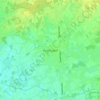 Mappa topografica Voortkapel, altitudine, rilievo