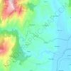 Mappa topografica Galma, altitudine, rilievo