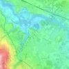 Mappa topografica Cry, altitudine, rilievo