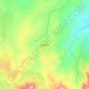 Mappa topografica Nganha, altitudine, rilievo