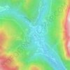 Mappa topografica Palù, altitudine, rilievo