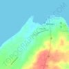 Mappa topografica Arnedo, altitudine, rilievo