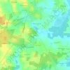 Mappa topografica Trevelec, altitudine, rilievo