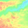Mappa topografica Gabara, altitudine, rilievo
