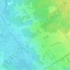 Mappa topografica Le Pujau, altitudine, rilievo