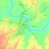 Mappa topografica Pandharpur, altitudine, rilievo