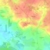 Mappa topografica Beauchêne, altitudine, rilievo