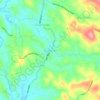 Mappa topografica Kurianad, altitudine, rilievo
