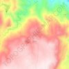 Mappa topografica Castedo, altitudine, rilievo