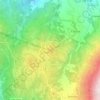 Mappa topografica Tojais, altitudine, rilievo