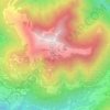 Mappa topografica Alpe Giumello, altitudine, rilievo