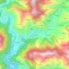 Mappa topografica Kamand, altitudine, rilievo