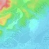 Mappa topografica Le Trou de Marou, altitudine, rilievo