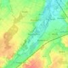 Mappa topografica Kogenbroich, altitudine, rilievo