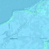 Mappa topografica Nordermitteldeich, altitudine, rilievo
